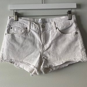 7 For All Mankind Jean Shorts